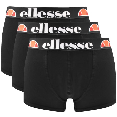 Product Image for Ellesse 3 Pack Grillo Fashion Trunks Black