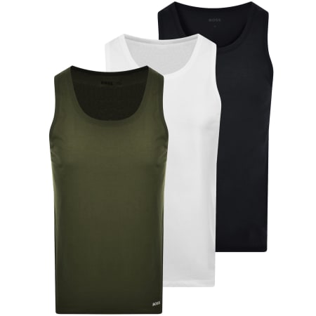 Product Image for BOSS 3 Pack Vest T Shirts