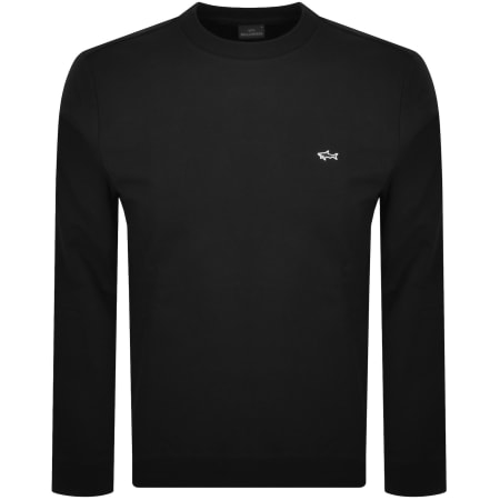 Product Image for Paul And Shark Logo Sweatshirt Black