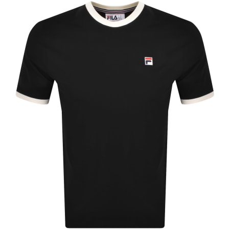 Product Image for Fila Vintage Marconi Ringer T Shirt Black