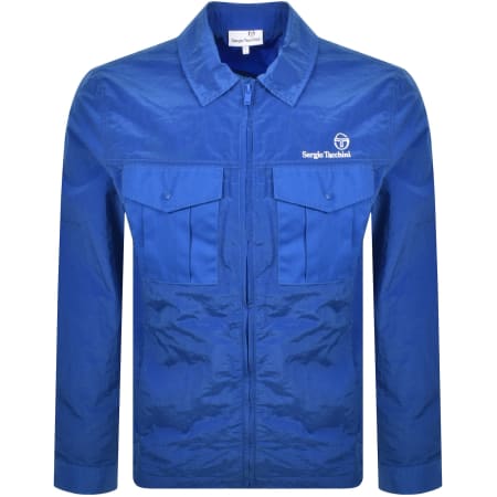 Product Image for Sergio Tacchini Luciano Overshirt Nautical Blue