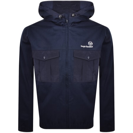 Product Image for Sergio Tacchini Dario Hooded Jacket Navy