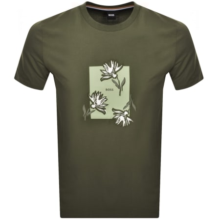 Product Image for BOSS C Thompson 13 T Shirt Green
