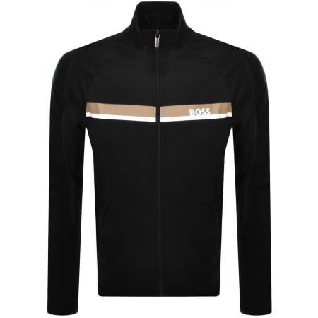 Product Image for BOSS Authentic Full Zip Sweatshirt Black