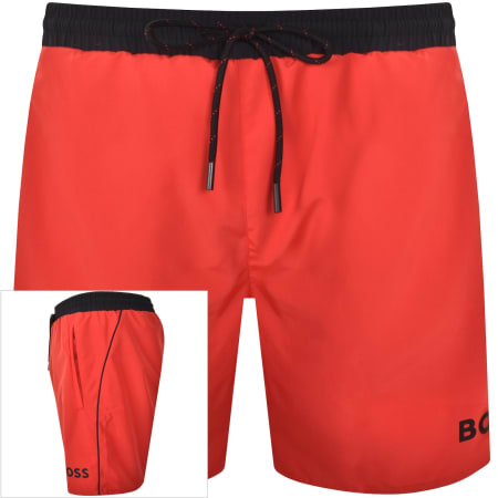 Product Image for BOSS Starfish Swim Shorts Red