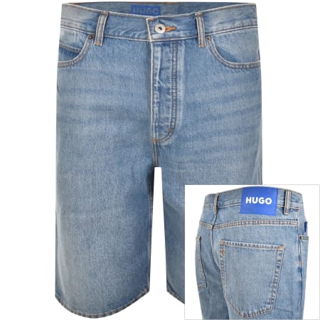 Product Image for HUGO Blue Skate Shorts Mid Wash Blue