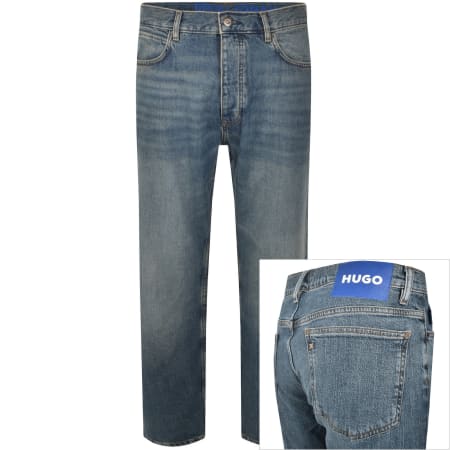 Product Image for HUGO Blue Jonah Straight Fit Jeans Blue