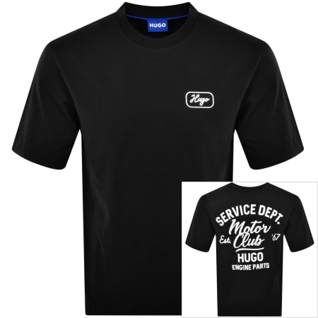 Product Image for HUGO Blue Nampie T Shirt Black