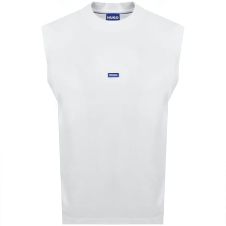 Product Image for HUGO Blue Navertz Vest White
