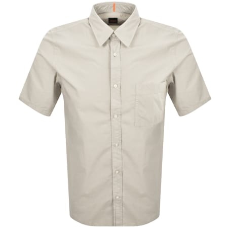 Product Image for BOSS Relegant 6 Short Sleeved Shirt Beige