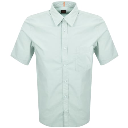 Product Image for BOSS Relegant 6 Short Sleeved Shirt Blue
