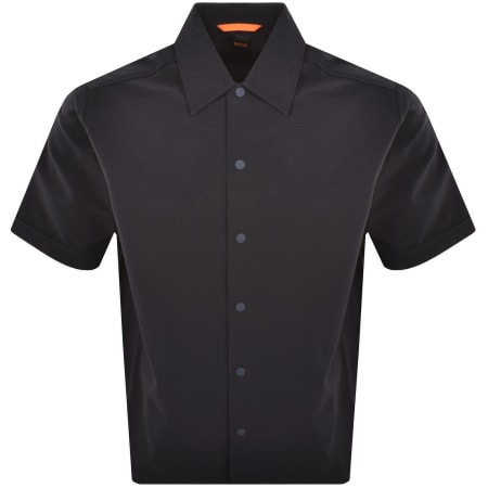 Product Image for BOSS Lapoully Oversized Shirt Navy