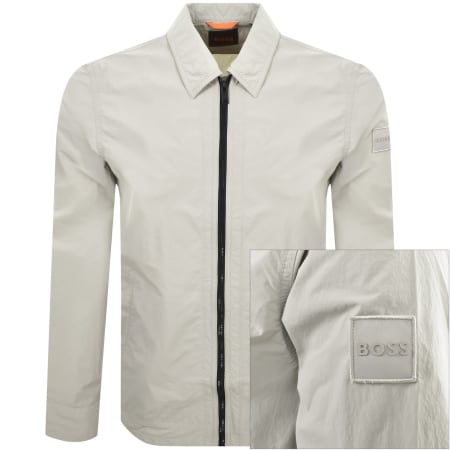 Product Image for BOSS Leejay 1 Overshirt Beige