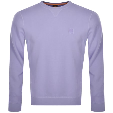 Product Image for BOSS Westart 1 Sweatshirt Purple