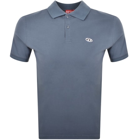 Product Image for Diesel Rejust D Oval Polo T Shirt Blue