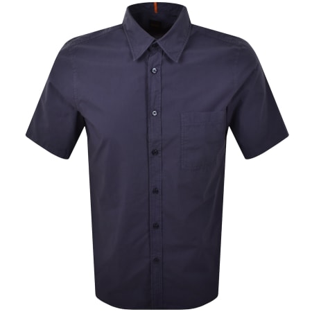 Product Image for BOSS Relegant 6 Short Sleeved Shirt Navy