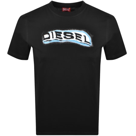 Product Image for Diesel T Adjust R4 T Shirt Black