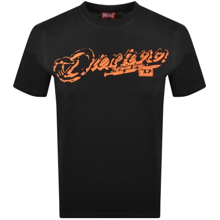 Product Image for Diesel T Adjust R7 T Shirt Black