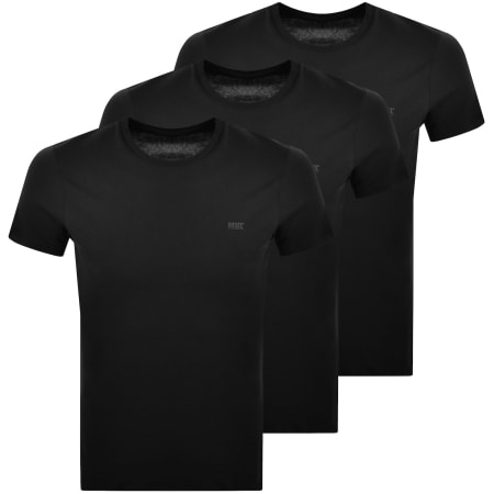 Product Image for Diesel UMTEE Jake 3 Pack T Shirts Black