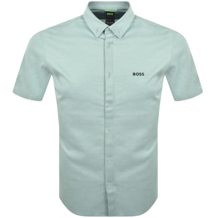Product Image for BOSS Motion Short Sleeve Shirt Green