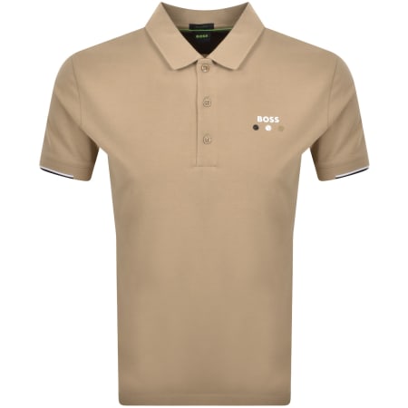 Product Image for BOSS Paddy Open 25 Polo Brown