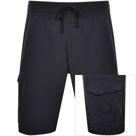 Product Image for BOSS Urbanex Tapered Fit Cargo Shorts Navy