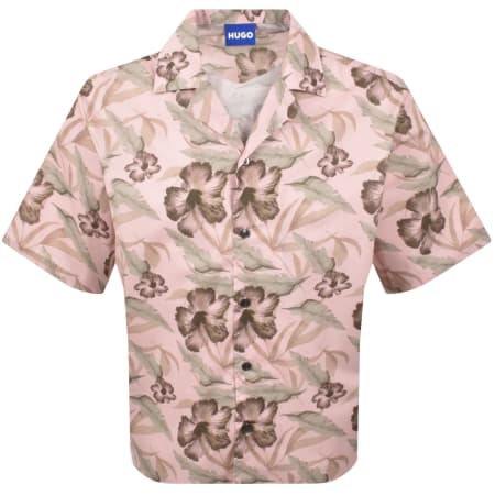 Product Image for HUGO Blue Eligino Relaxed Fit Shirt Pastel Pink