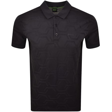 Product Image for BOSS Paddy Hexaquilt Polo T Shirt Blue