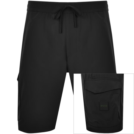 Product Image for BOSS Urbanex Tapered Fit Cargo Shorts Black