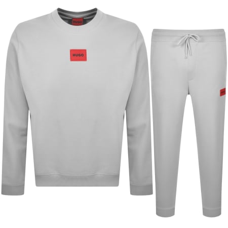 Product Image for HUGO Diragol212 Logo Tracksuit Grey