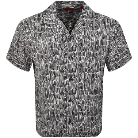 Product Image for HUGO Espino Short Sleeve Shirt Black