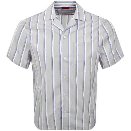 Product Image for HUGO Ellino Straight Fit Shirt Grey