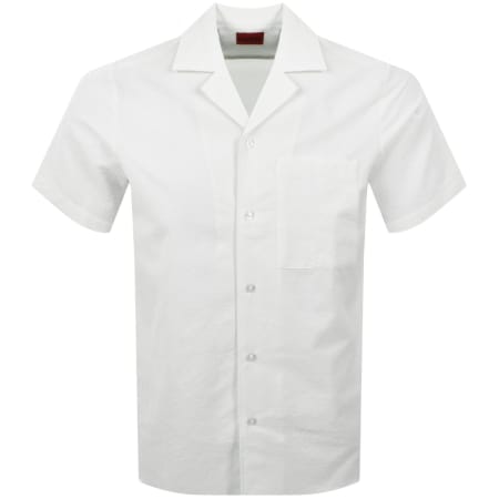 Product Image for HUGO Ellino Straight Fit Shirt White