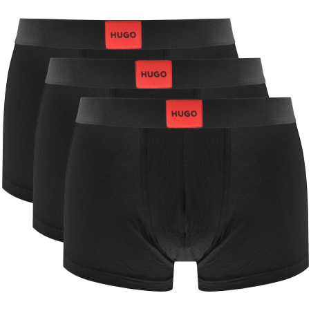 Product Image for HUGO 3 Pack Galaxy Trunks Black