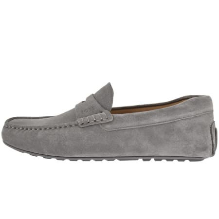 Product Image for BOSS Noel Moccasin Shoes Grey