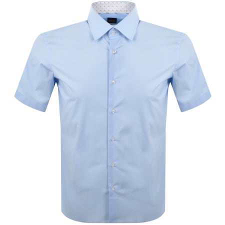 Product Image for BOSS H Joe Kent Shirt Blue