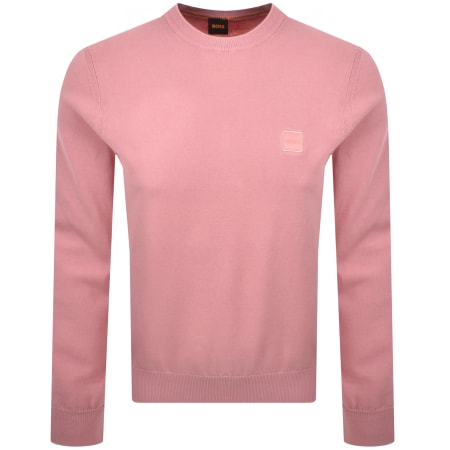Product Image for BOSS Kanovano Knit Jumper Pink