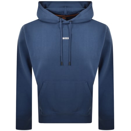 Product Image for BOSS Wesmall Pullover Hoodie Blue
