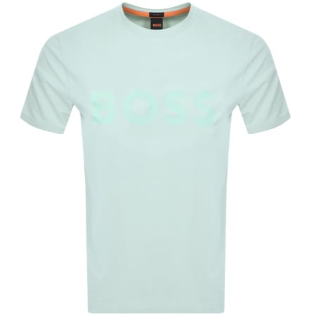 Product Image for BOSS Thinking 1 Logo T Shirt Green