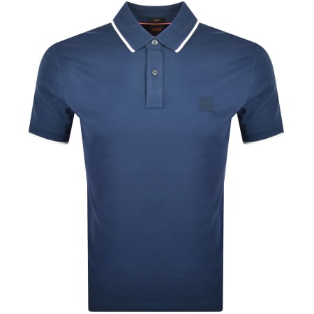Product Image for BOSS Passertip Polo T Shirt Blue