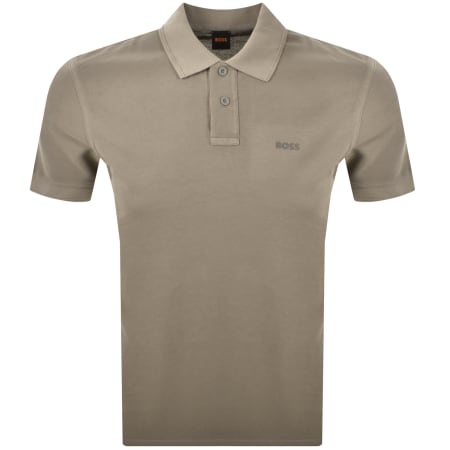 Product Image for BOSS Prime Polo T Shirt Beige