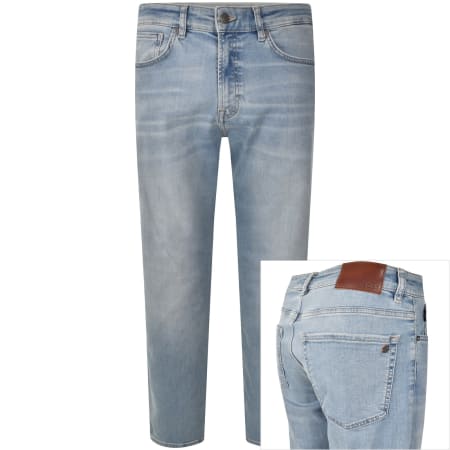 Product Image for BOSS Re Maine Regular Fit Light Wash Jeans Blue