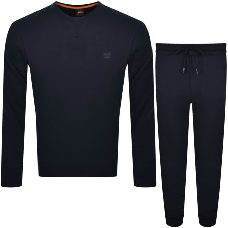 Product Image for BOSS Westart 1 Crew Neck Tracksuit Navy