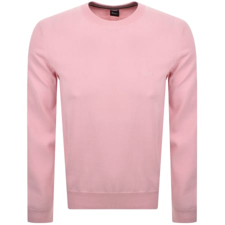 Product Image for BOSS Pacas L Knit Jumper Pink
