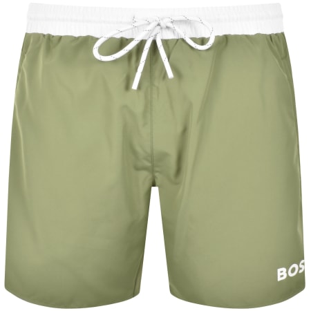 Product Image for BOSS Starfish Swim Shorts Green