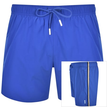 Product Image for BOSS Iconic Swim Shorts Blue