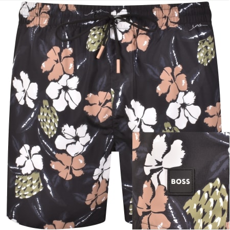 Product Image for BOSS Piranha Swim Shorts Black