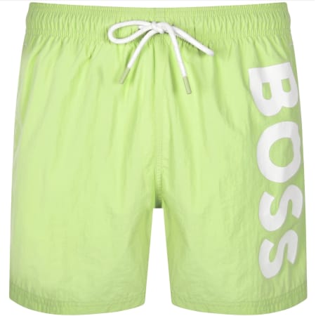 Product Image for BOSS Octopus Swim Shorts Light Green
