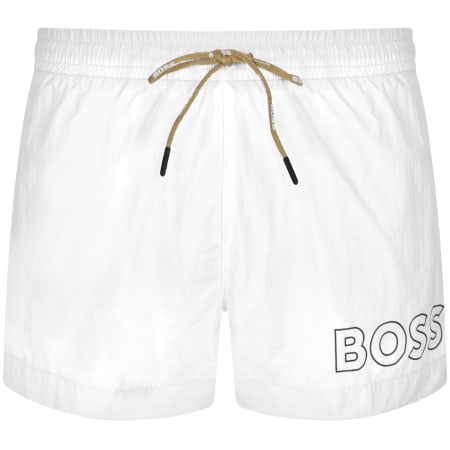 Product Image for BOSS Mooneye Swim Shorts White