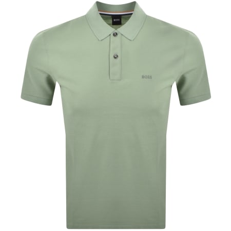 Product Image for BOSS Pallas Polo T Shirt Green